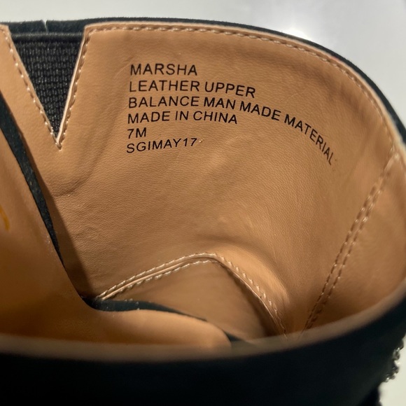 Nanette Lepore Marsha 4” Heel Open Toe, Black, Red details,Size 7M - Picture 6 of 10